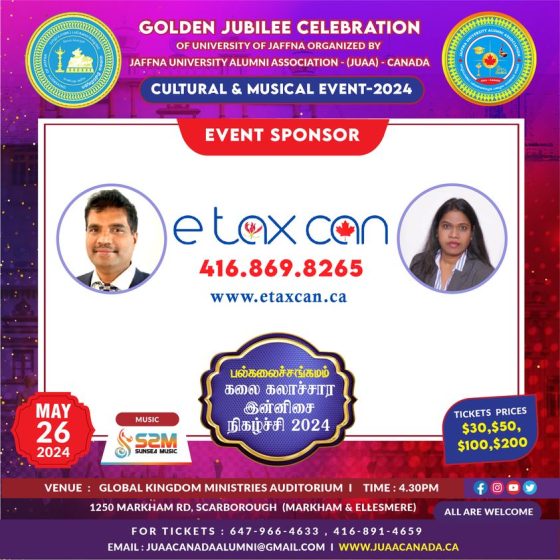 one of our Event SPONSORS